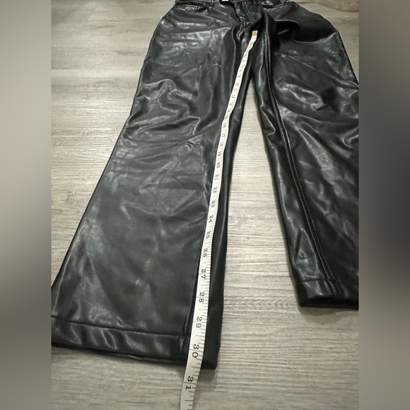 Abercrombie & Fitch Black Straight Leg Jeans Sz 27/4 ultra high rise - Picture 3 of 5